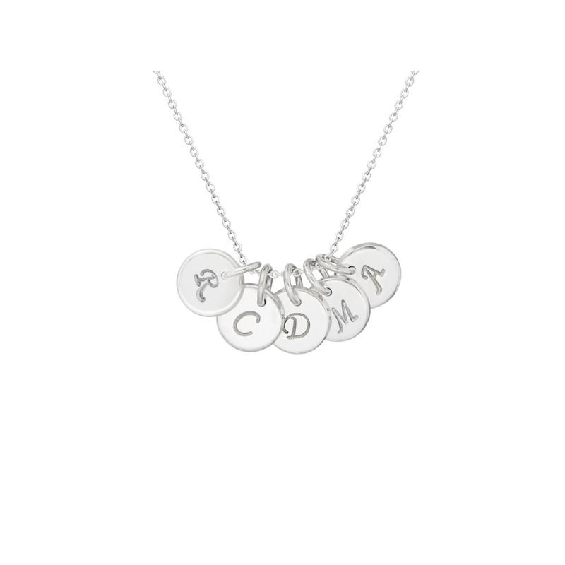 Personalised Initial Necklace - Sterling Silver - Image 4