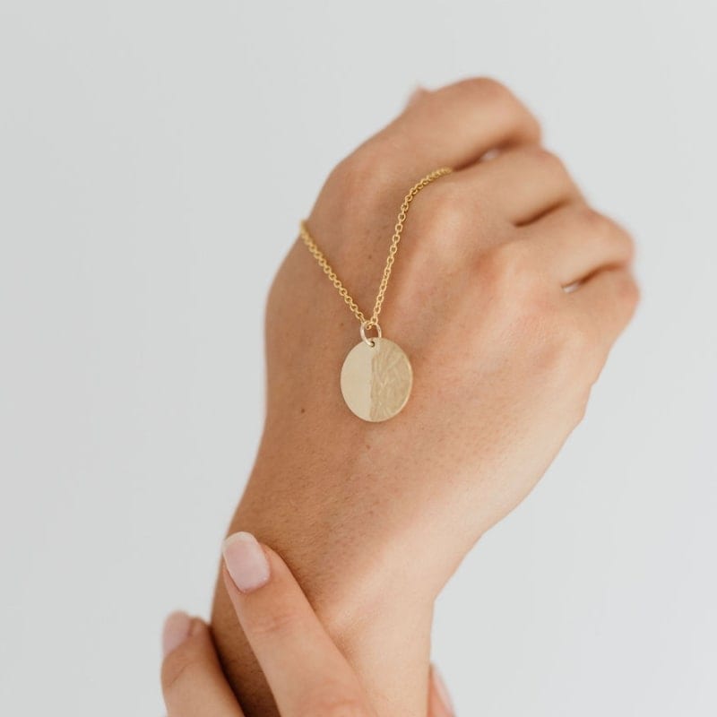 She is Gold Necklace