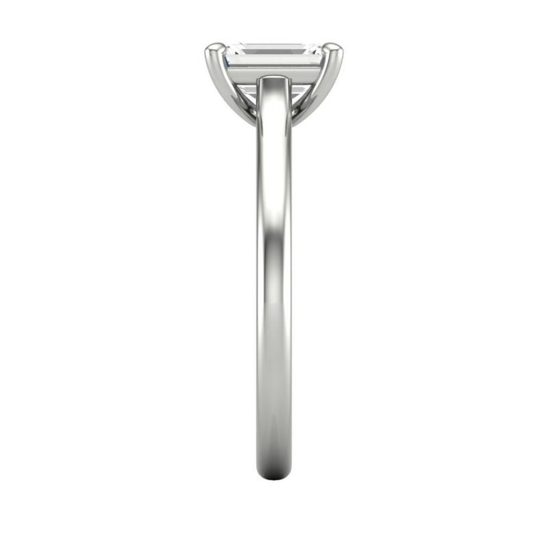 Flawless Emerald Cut Ring - Image 9