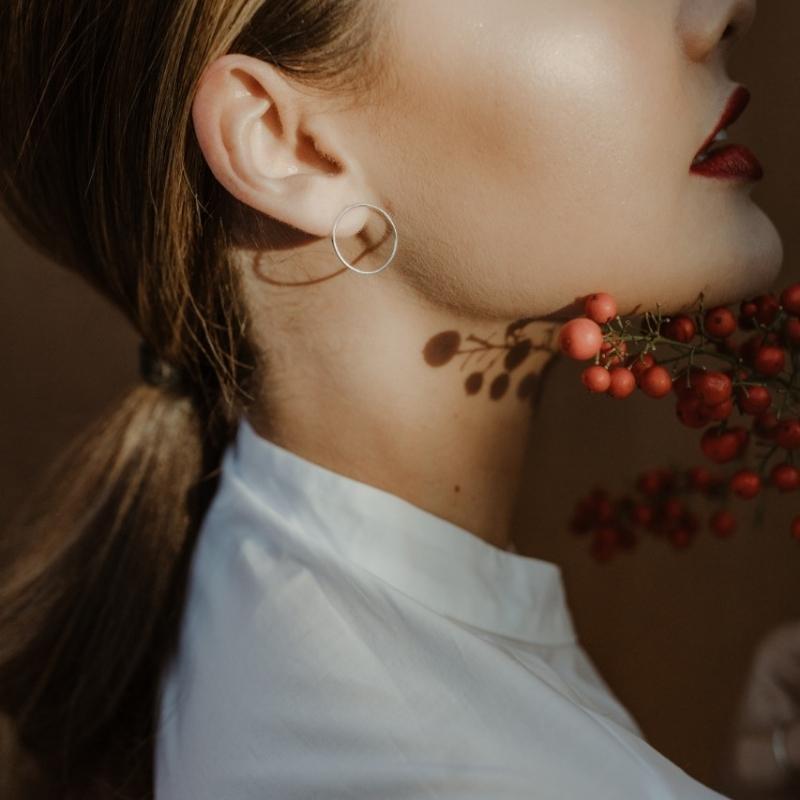 Large Circular Studs