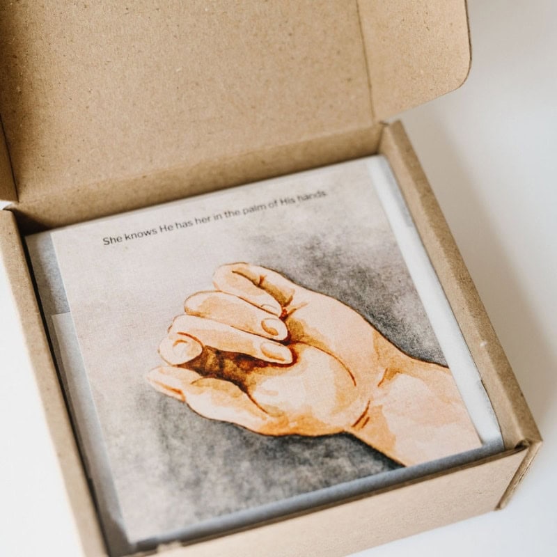 Personalised Fingerprint Necklace Engraved - Image 4