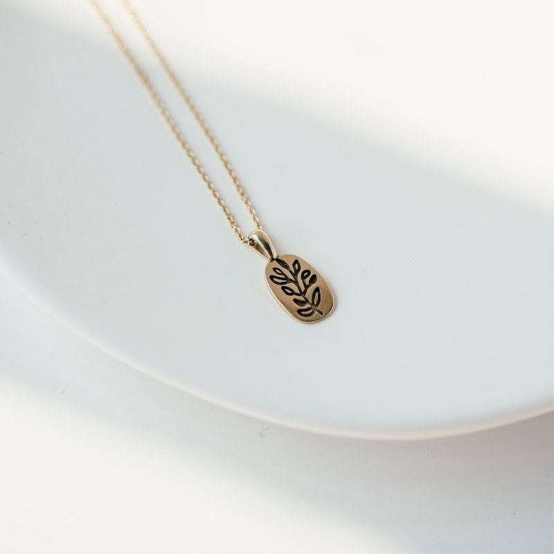 Olive Branch Necklace - Image 2