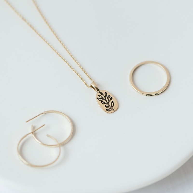 Olive Branch Necklace - Image 3