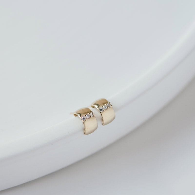 Star Hoop Earrings - Image 3