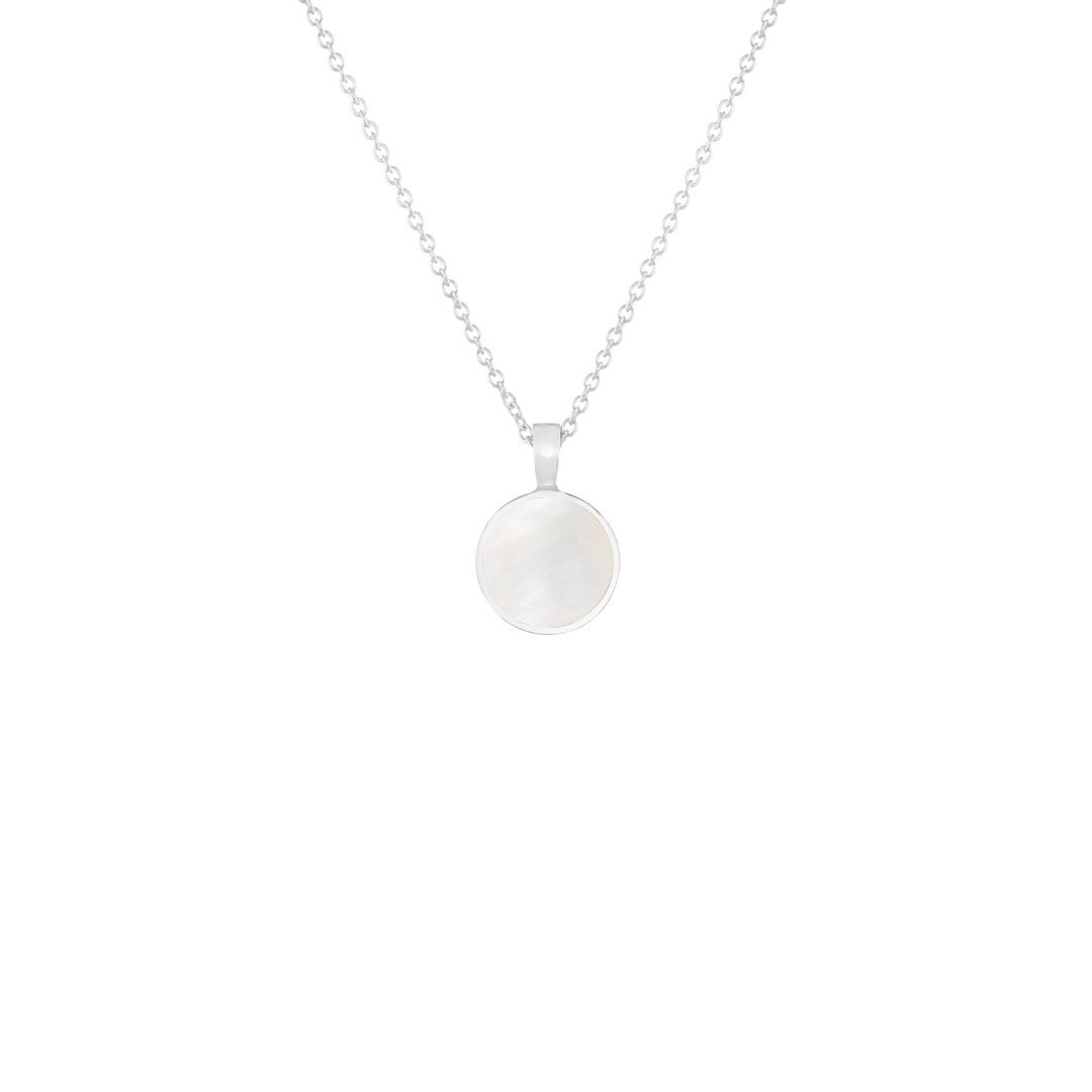 Mother-of-Pearl Circular Necklace - Image 6