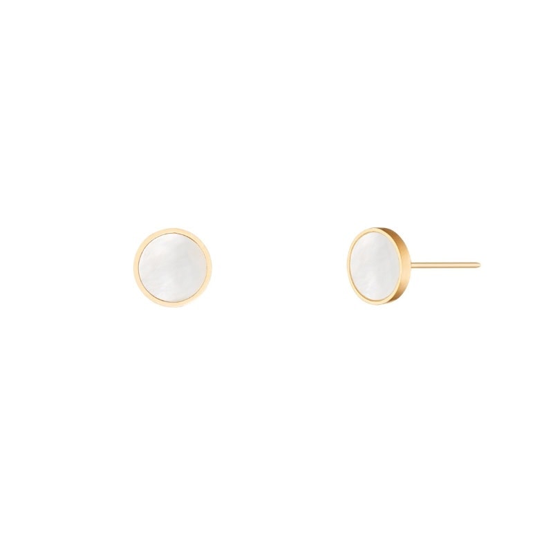 Mother-of-Pearl Circular Studs - Image 6