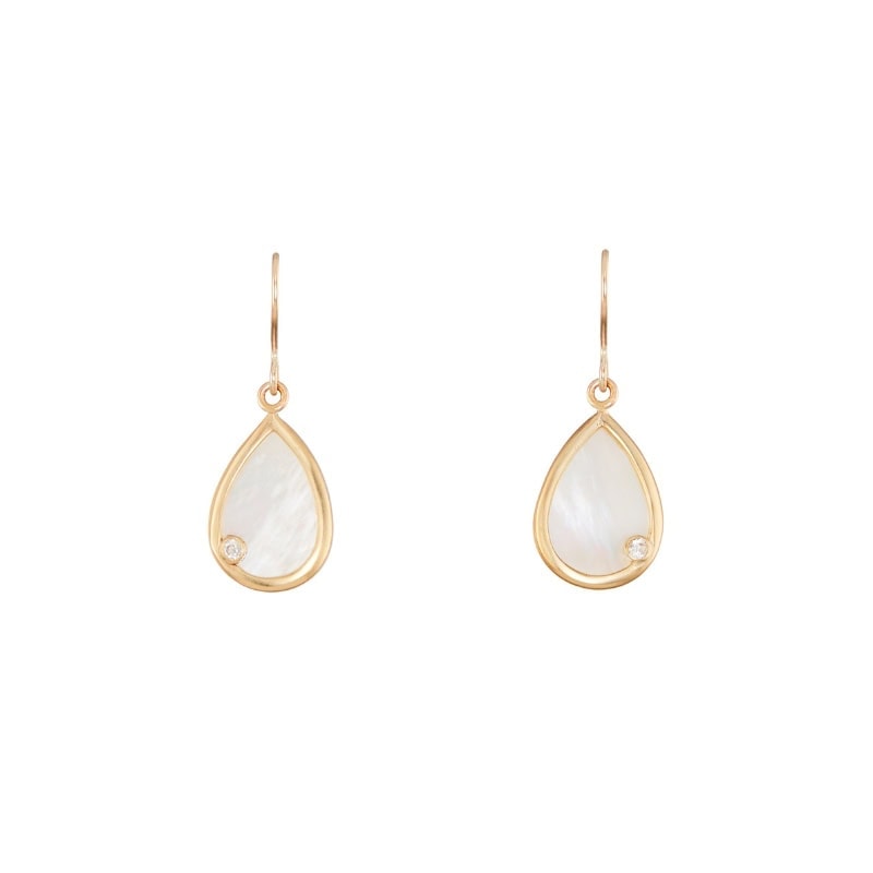 Mother-of-Pearl Drop Earrings - Image 6